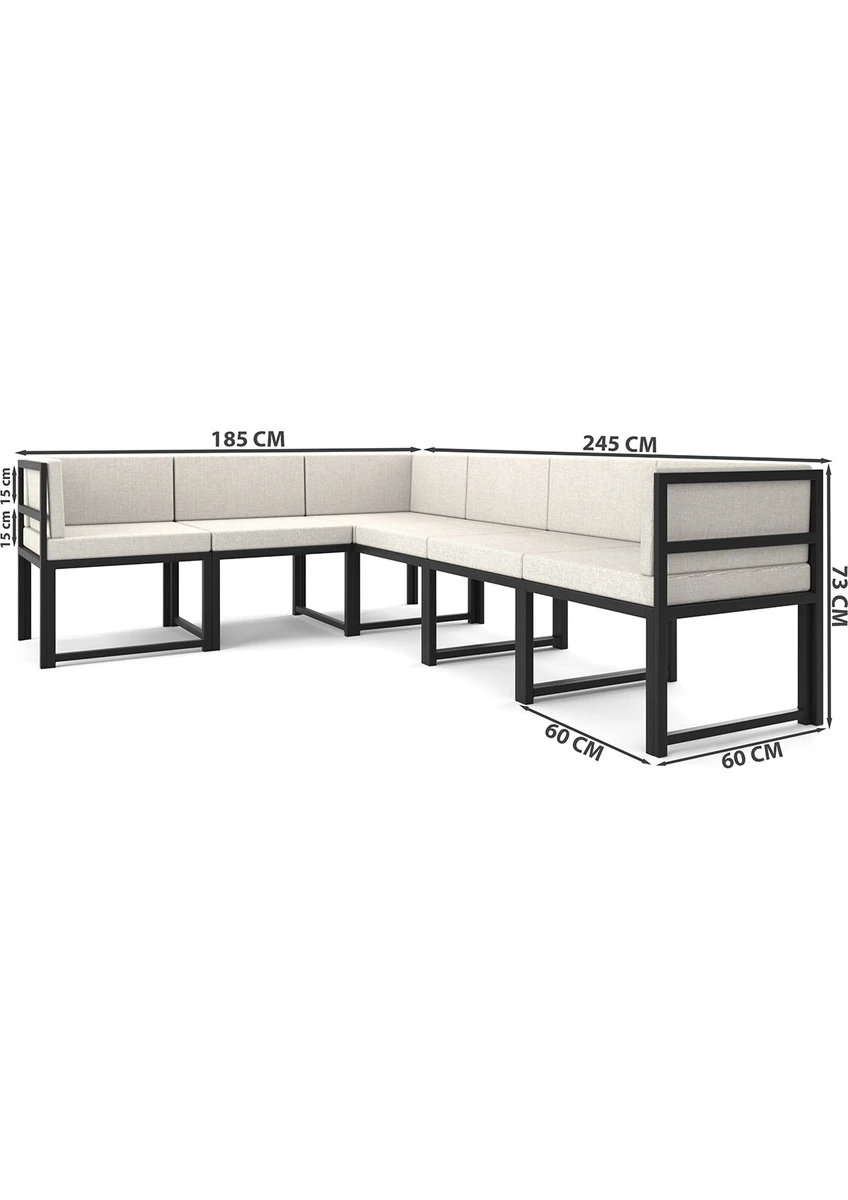 Parla 6'lı Koltuk Köşe Takımı